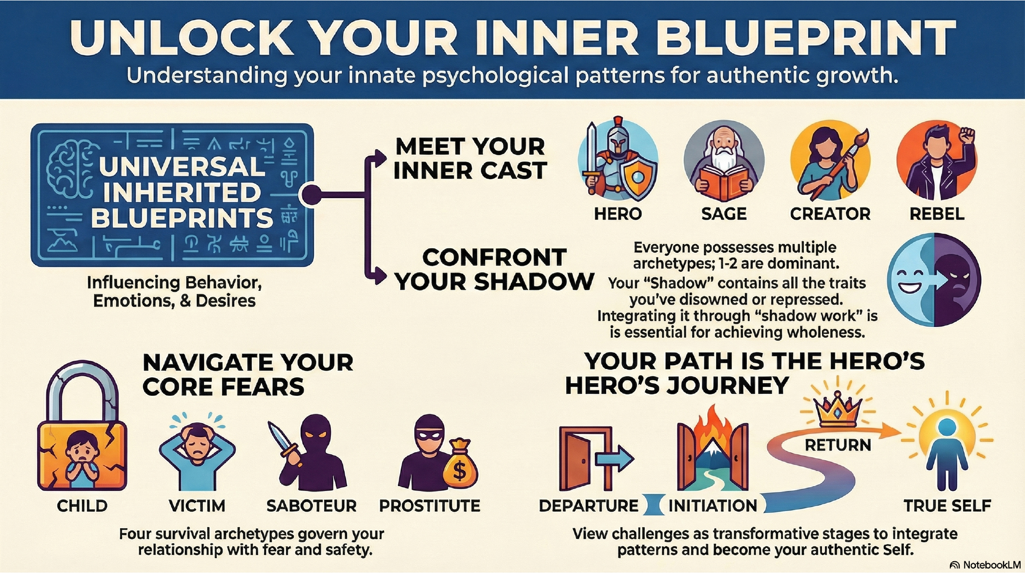 Unlocking Your Inner Blueprint Archetypes