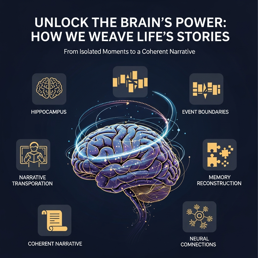 The Brain’s Bridge: How We Turn Moments into Stories